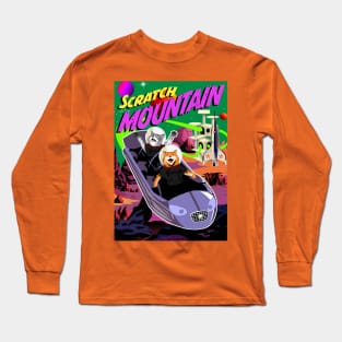 Cat Scratch Mountain Long Sleeve T-Shirt